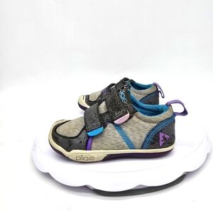 PLAE Kids Sneakers in Black, Purple, and Blue